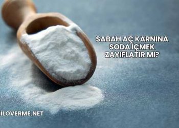 Sabah Aç Karnına Soda İçmek Zayıflatır mı?
