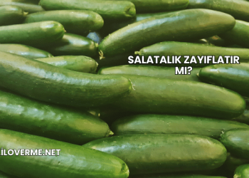 Salatalık Zayıflatır mı?