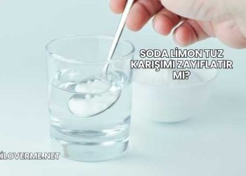 Soda Limon Tuz Karışımı Zayıflatır mı?