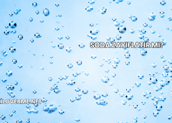 Soda Zayıflatır mı?