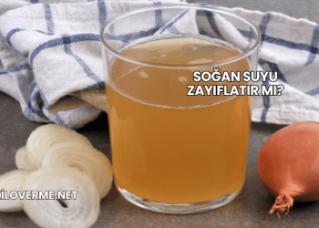 Soğan Suyu Zayıflatır mı?