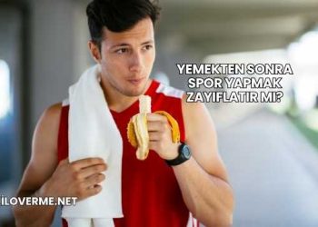 Yemekten Sonra Spor Yapmak Zayıflatır mı?