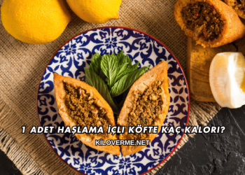 1 Adet Haşlama İçli Köfte Kaç Kalori?