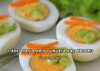 1 Adet Haşlanmış Yumurta Kaç Kalori?