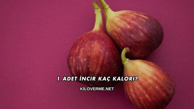 1 Adet İncir Kaç Kalori?