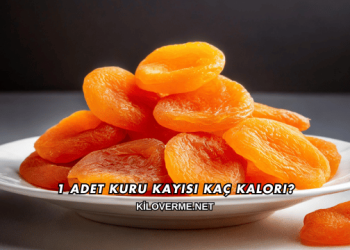 1 Adet Kuru Kayısı Kaç Kalori?