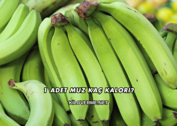 1 Adet Muz Kaç Kalori?