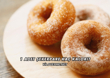 1 Adet Şekerpare Kaç Kalori?