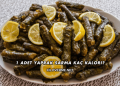 1 Adet Yaprak Sarma Kaç Kalori?