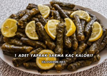1 Adet Yaprak Sarma Kaç Kalori?