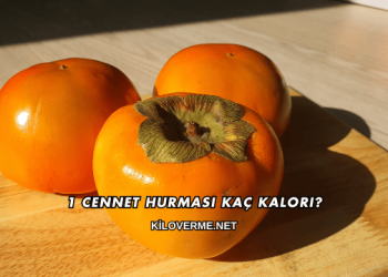 1 Cennet Hurması Kaç Kalori?