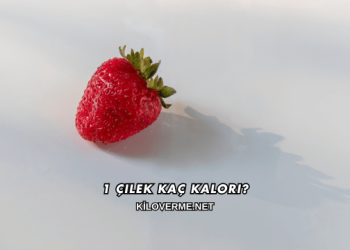 1 Çilek Kaç Kalori?
