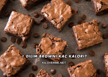 1 Dilim Browni Kaç Kalori?