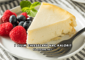 1 Dilim Cheesecake Kaç Kalori?