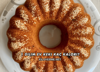 1 Dilim Ev Keki Kaç Kalori?