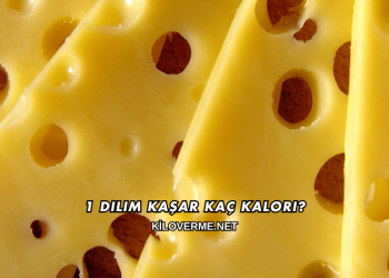 1 Dilim Kaşar Kaç Kalori?