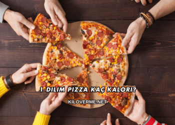 1 Dilim Pizza Kaç Kalori?