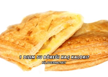 1 Dilim Su Böreği Kaç Kalori?