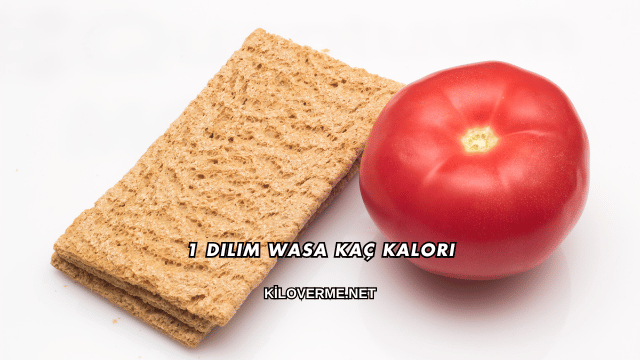 1 Dilim Wasa Kaç Kalori