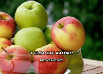 1 Elma Kaç Kalori?