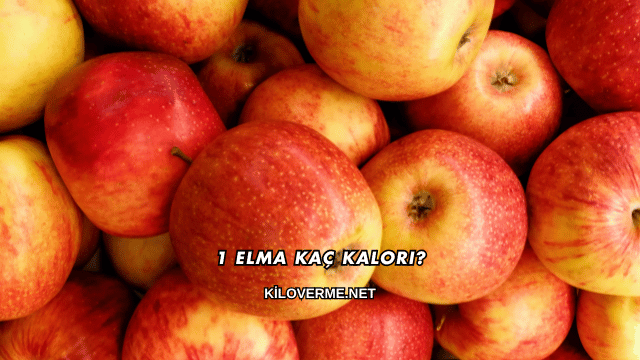 1 Elma Kaç Kalori?
