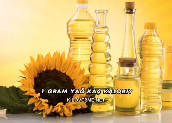 1 Gram Yağ Kaç Kalori?