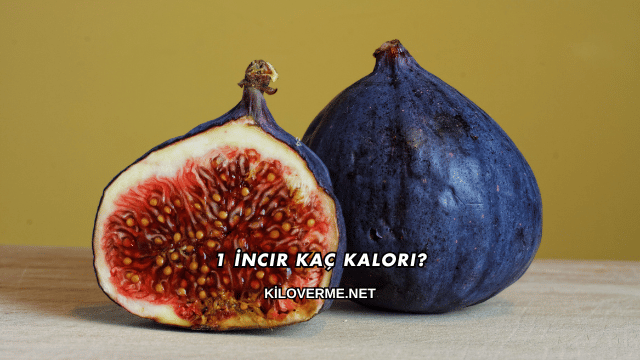 1 İncir Kaç Kalori?