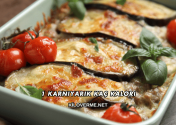 1 Karnıyarık Kaç Kalori