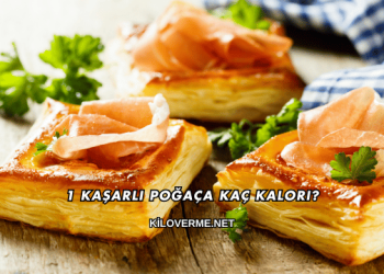 1 Kaşarlı Poğaça Kaç Kalori?