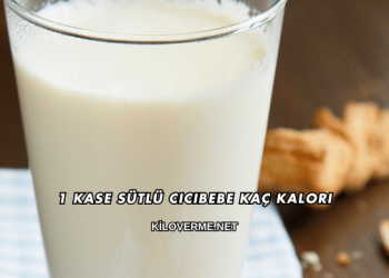 1 Kase Sütlü Cicibebe Kaç Kalori