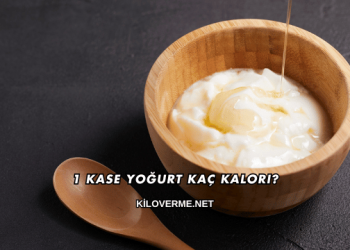 1 Kase Yoğurt Kaç Kalori?