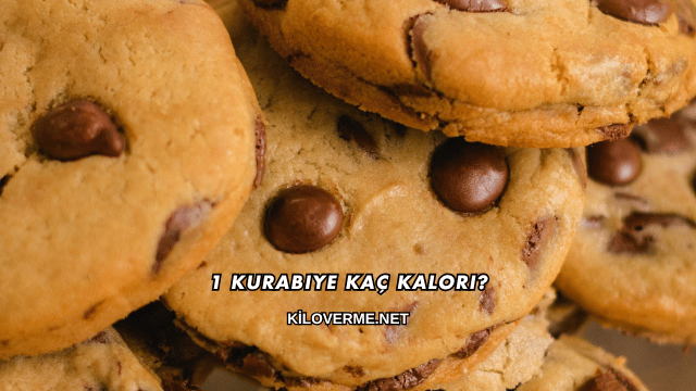 1 Kurabiye Kaç Kalori?