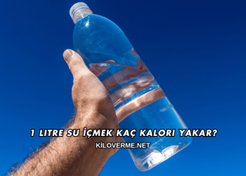 1 Litre Su İçmek Kaç Kalori Yakar?
