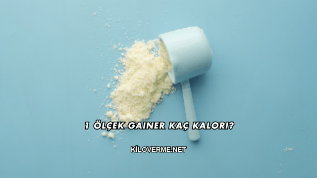 1 Ölçek Gainer Kaç Kalori?