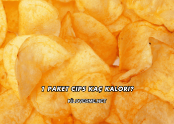 1 Paket Cips Kaç Kalori?