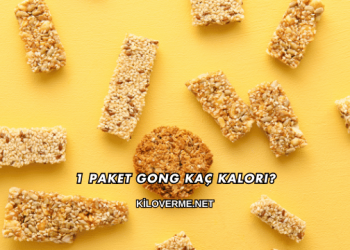 1 Paket Gong Kaç Kalori?