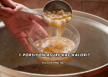 1 Porsiyon Aşure Kaç Kalori?