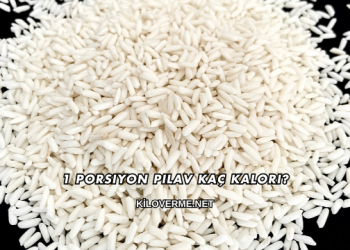 1 Porsiyon Pilav Kaç Kalori?
