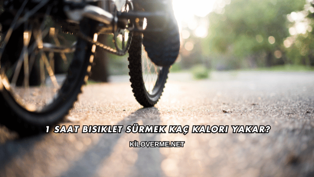 1 Saat Bisiklet Sürmek Kaç Kalori Yakar?
