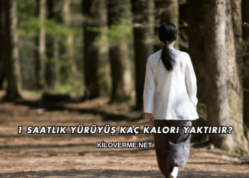 1 Saatlik Yürüyüş Kaç Kalori Yaktırır?