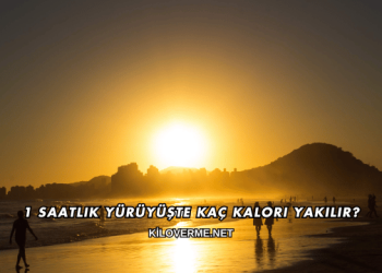 1 Saatlik Yürüyüşte Kaç Kalori Yakılır?