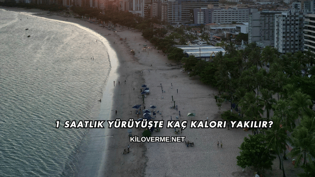 1 Saatlik Yürüyüşte Kaç Kalori Yakılır?
