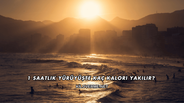 1 Saatlik Yürüyüşte Kaç Kalori Yakılır?