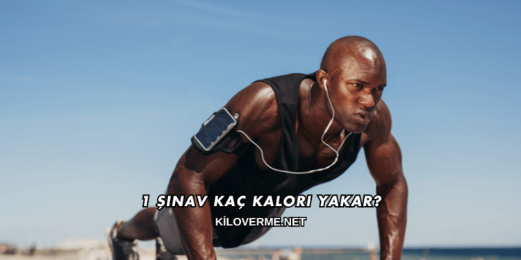 1 Şınav Kaç Kalori Yakar?