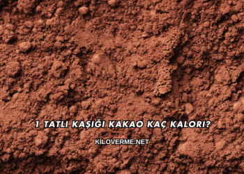 1 Tatlı Kaşığı Kakao Kaç Kalori?
