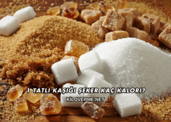 1 Tatlı Kaşığı Şeker Kaç Kalori?