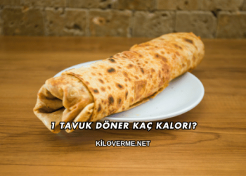 1 Tavuk Döner Kaç Kalori?