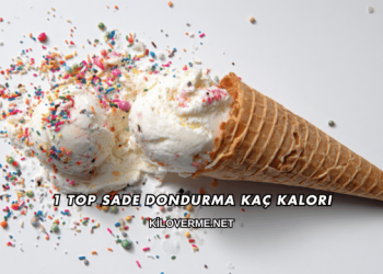 1 Top Sade Dondurma Kaç Kalori?