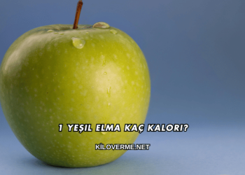 1 Yeşil Elma Kaç Kalori?