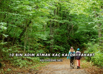 10 Bin Adım Atmak Kaç Kalori Yakar?